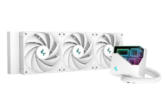 Water Cooler CPU Deepcool Infinity LT720 360mm Branco 1